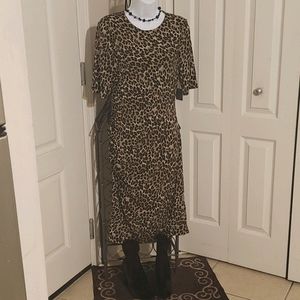 Vince Camuto Leopard print dress